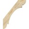 Ekena Millwork 4"W x 16"D x 20"H Olympic Rough Sawn Knee Brace, Douglas Fir BRC04X16X20OLY00RDF - alternate 4